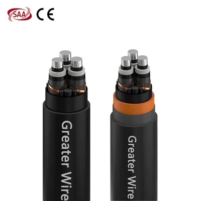 Kabel Bawah Air Tegangan Menengah Anti Rayap 3,8/6,6 Kv